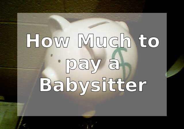 how much to pay a babysitter